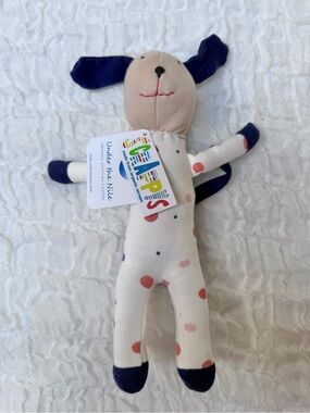 NWT Under the Nile Scrappy’s Organic Cotton Dog Lovey